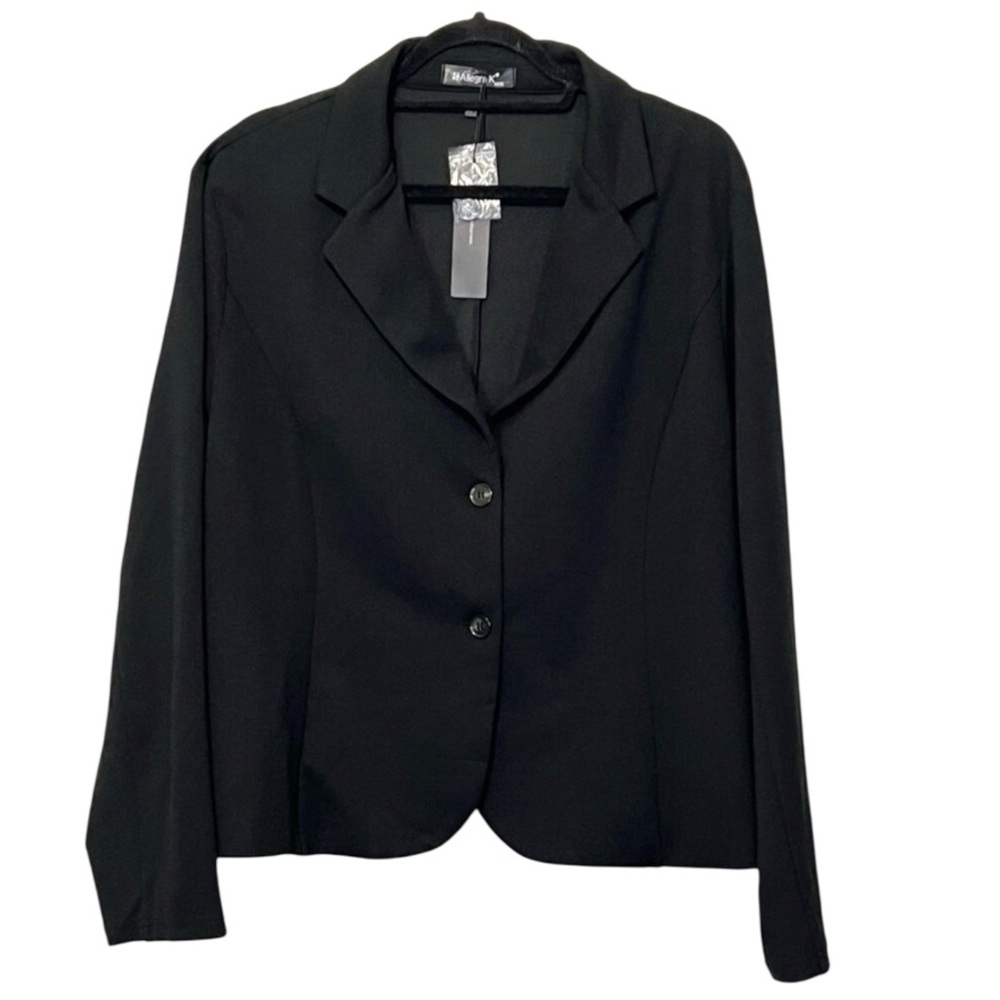 Allegra K Notched Lapel Collar Stretch Jacket/Blazer, Women's, Size XXXL, NWT - Picture 3 of 12